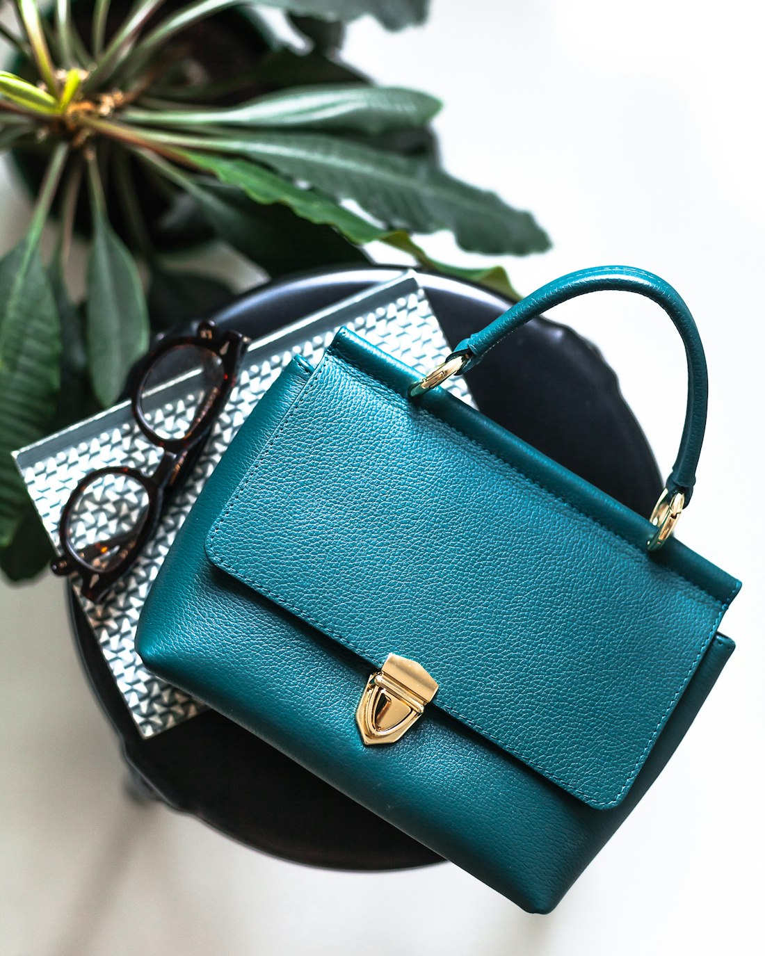 Bolso Esmeralda, top-handle estructurado en esmeralda
