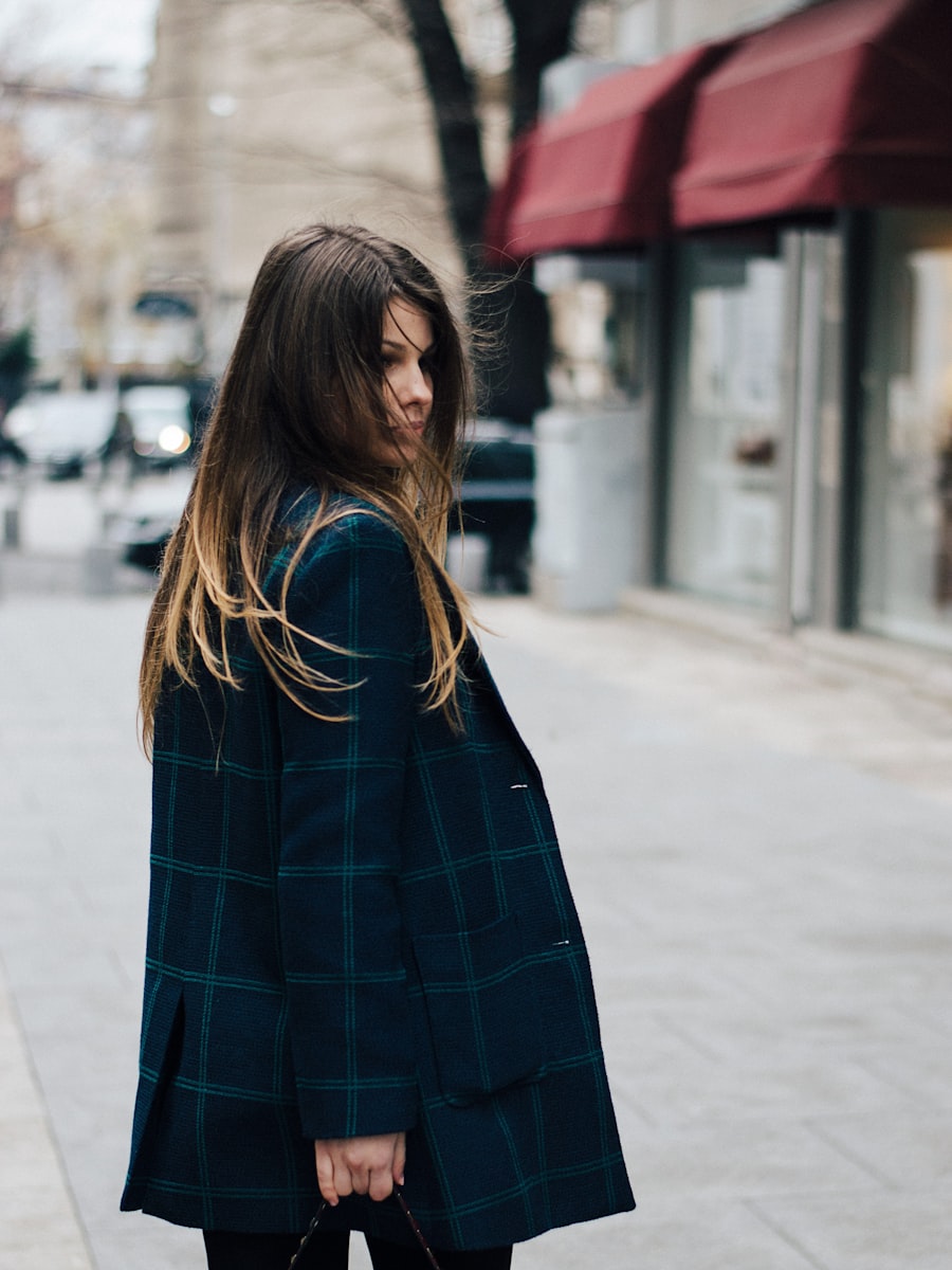 Estilo de calle con bolso